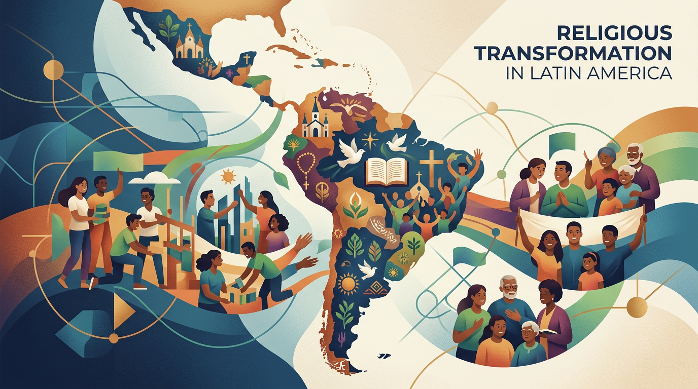 La transformación del mapa religioso en América Latina constituye uno de los procesos socioculturales más significativos del siglo XXI.